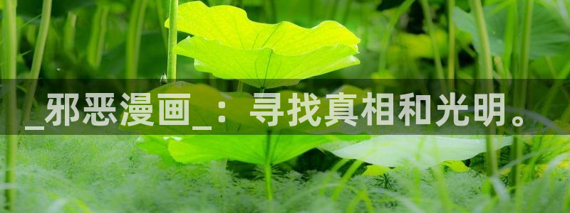 禁漫天堂进入口